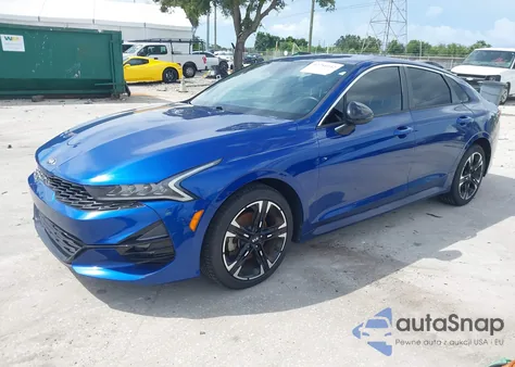 2021 Kia K5 Gt-Line z USA, uszkodzony, nr VIN 5XXG64J27MG073701